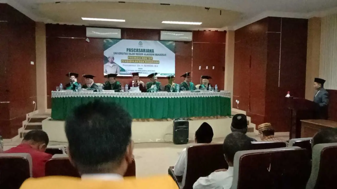 Renreng Raih Gelar Doktor UIN Alauddin Makassar dengan Penelitian Metode Mangqul