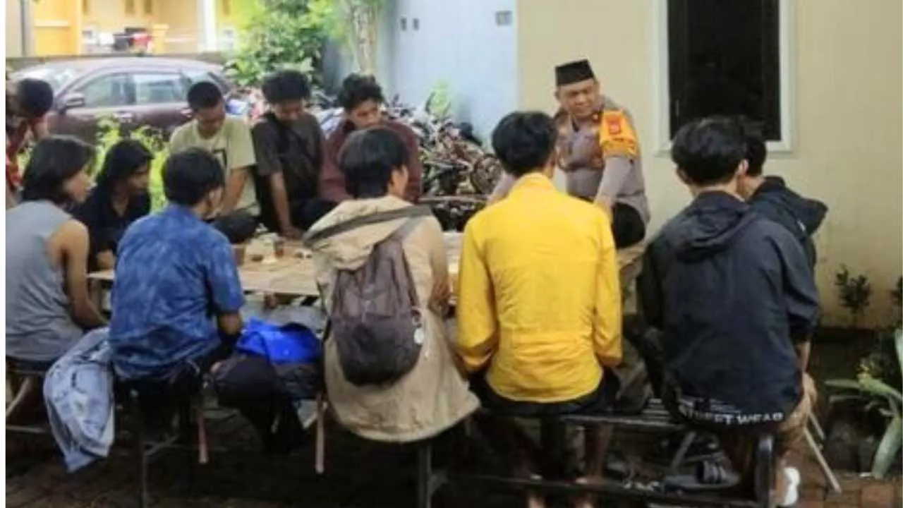Asyik Pesta Miras Ballo, 9 Remaja Diamankan Polsek Tamalate