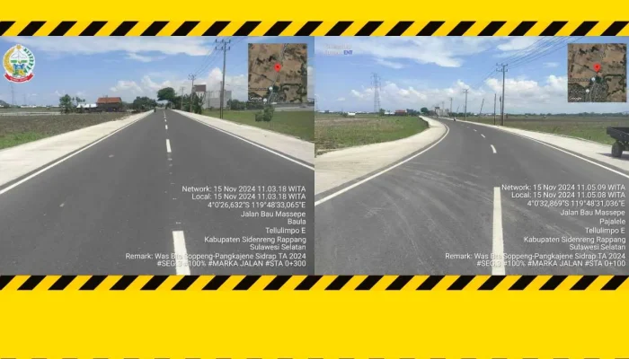 Pemprov Sulsel Rekonstruksi Jalan Penghubung Pangkajene-Soppeng Sepanjang 2,9 Km