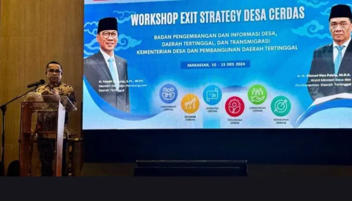Dinas PMD Sulsel Dorong Pengembangan Desa Cerdas melalui Workshop di Makassar