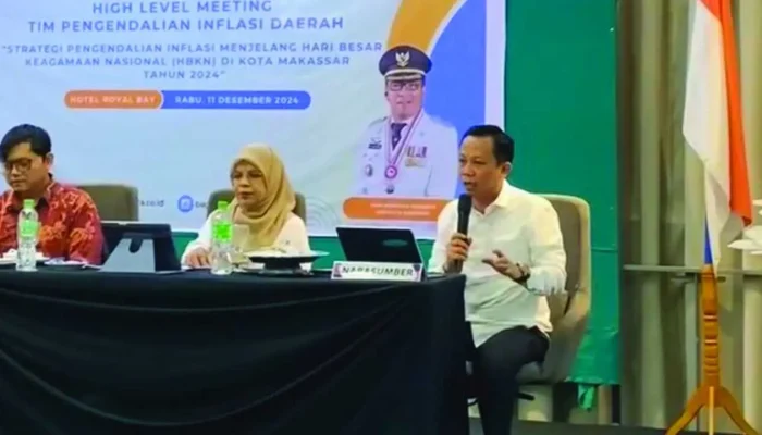 Kepala DKP Makassar Bahas Solusi Pengendalian Inflasi dalam High-Level Meeting TPID