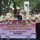 Tabur Bunga Iringi Peringatan HUT Ke-44 Satpam di Taman Makam Pahlawan Makassar