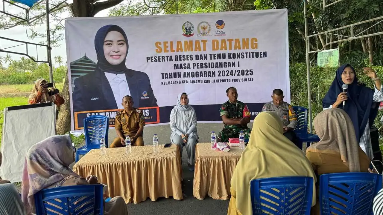 Salmawati Paris Serap Aspirasi Warga Jeneponto di Reses Perdana