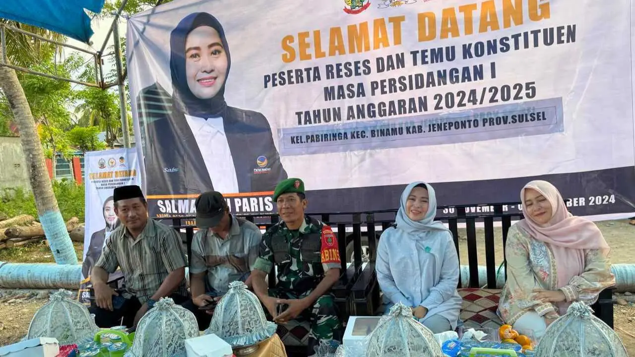 Salmawati Paris Serap Aspirasi Warga Jeneponto di Reses Perdana