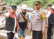 Baru Dilantik, Pj Bupati Jeneponto Langsung Tinjau Bendungan Karalloe yang Amblas