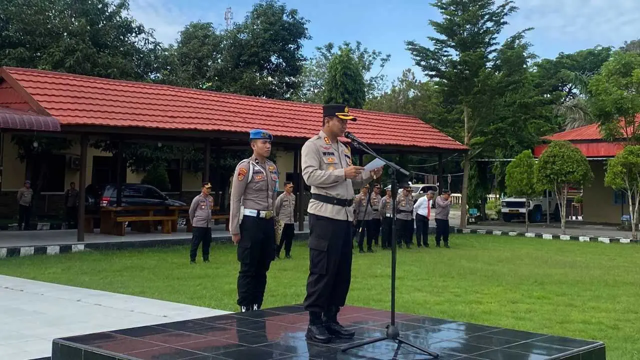 32 Personel Polres Jeneponto Naik Pangkat, Begini Pesan AKBP Widi Setiawan