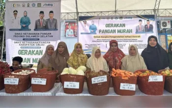 Gerakan Pangan Murah di Sulsel, Cara Efektif Kendalikan Inflasi dan Jaga Harga Stabil