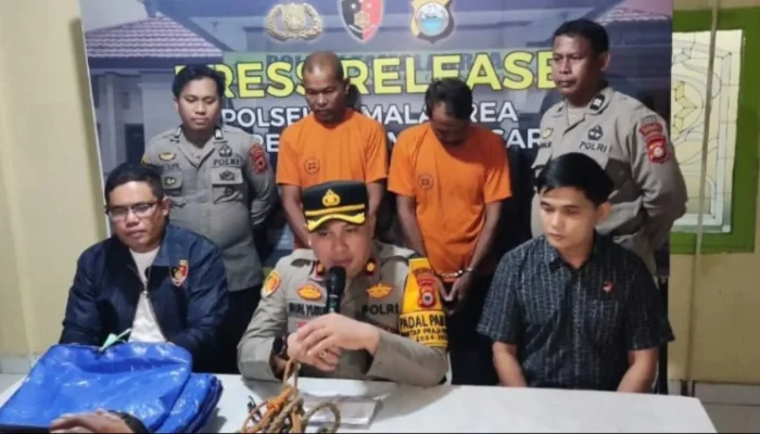 Polisi Amankan Dua Pelaku Curnak di Parangloe, Satu Masih Buron