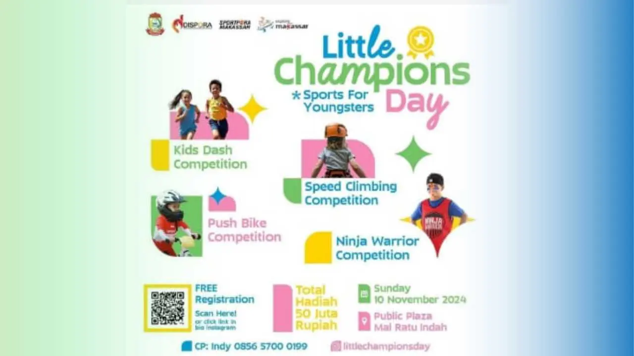 Dispora Makassar Gandeng Viano Production Gelar Little Champions Day