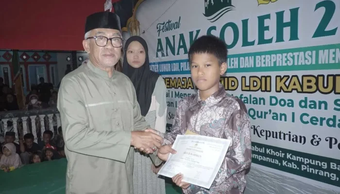 LDII Pinrang Gembleng Karakter Luhur Generasi Muda Lewat Festival Anak Soleh