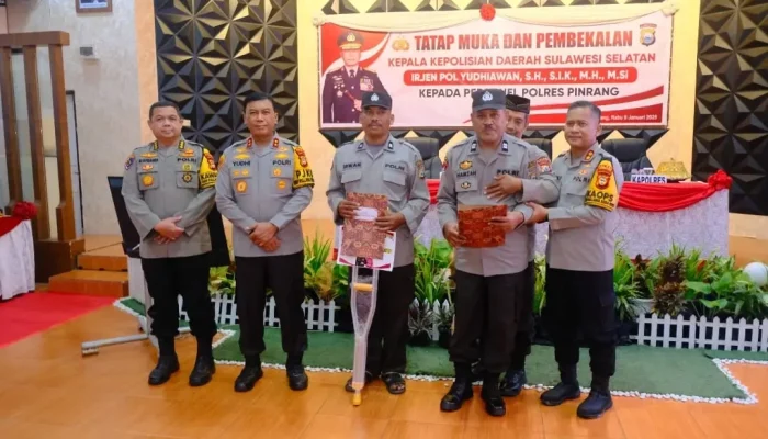 Kapolda Sulsel Sentil Etika dan Judi Online di Polres Pinrang: Ketahanan Pangan Jalan Terus!