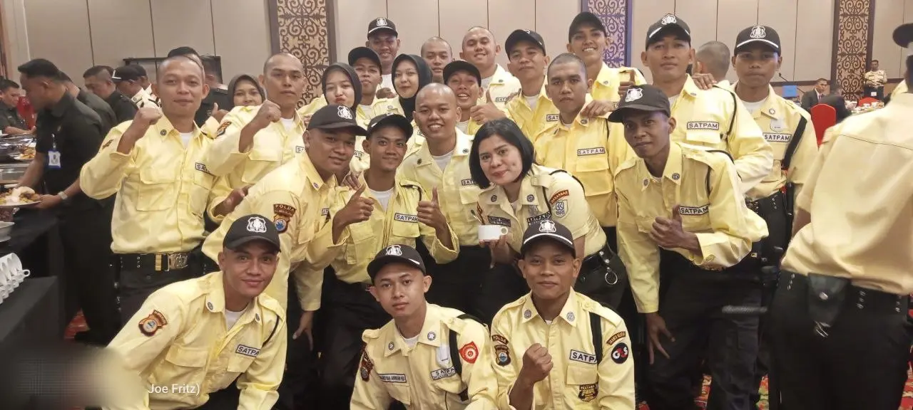 Dirbinmas dan Karo Rena Polda Sulsel Apresiasi Puncak HUT Satpam ke-44