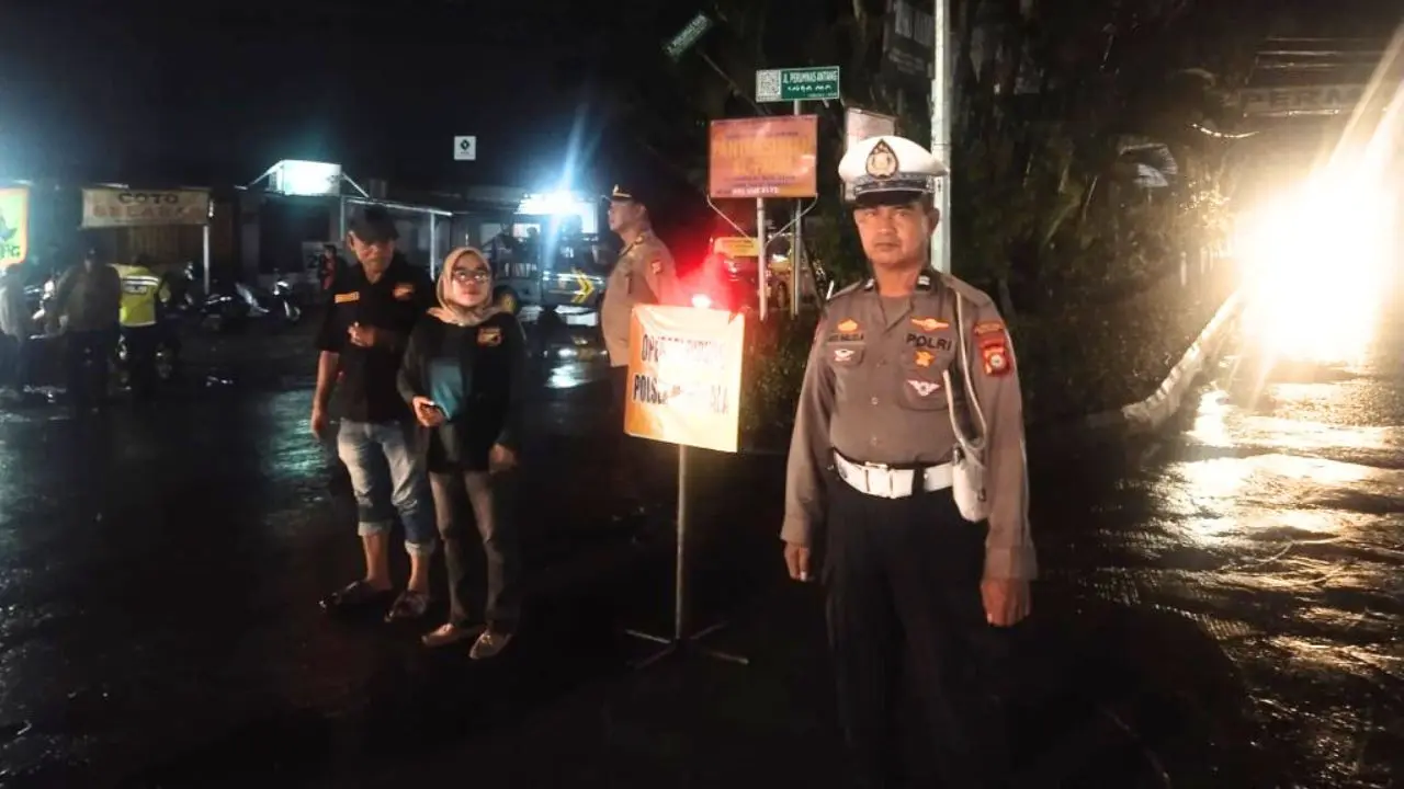Puluhan Motor Berknalpot Brong Diamankan Polsek Manggala