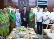 Temui Pj Gubernur Prof Fadjry, Andi Majdah Laporkan Persiapan Kongres Muslimat NU Hingga Rencana Kedatangan Menteri PPPA ke Sulsel