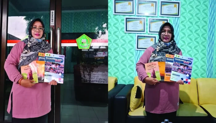 MTsN 12 Banyuwangi Luncurkan 2 Kaleidoskop Berjudul Sewarsa Titian Madsandulangi