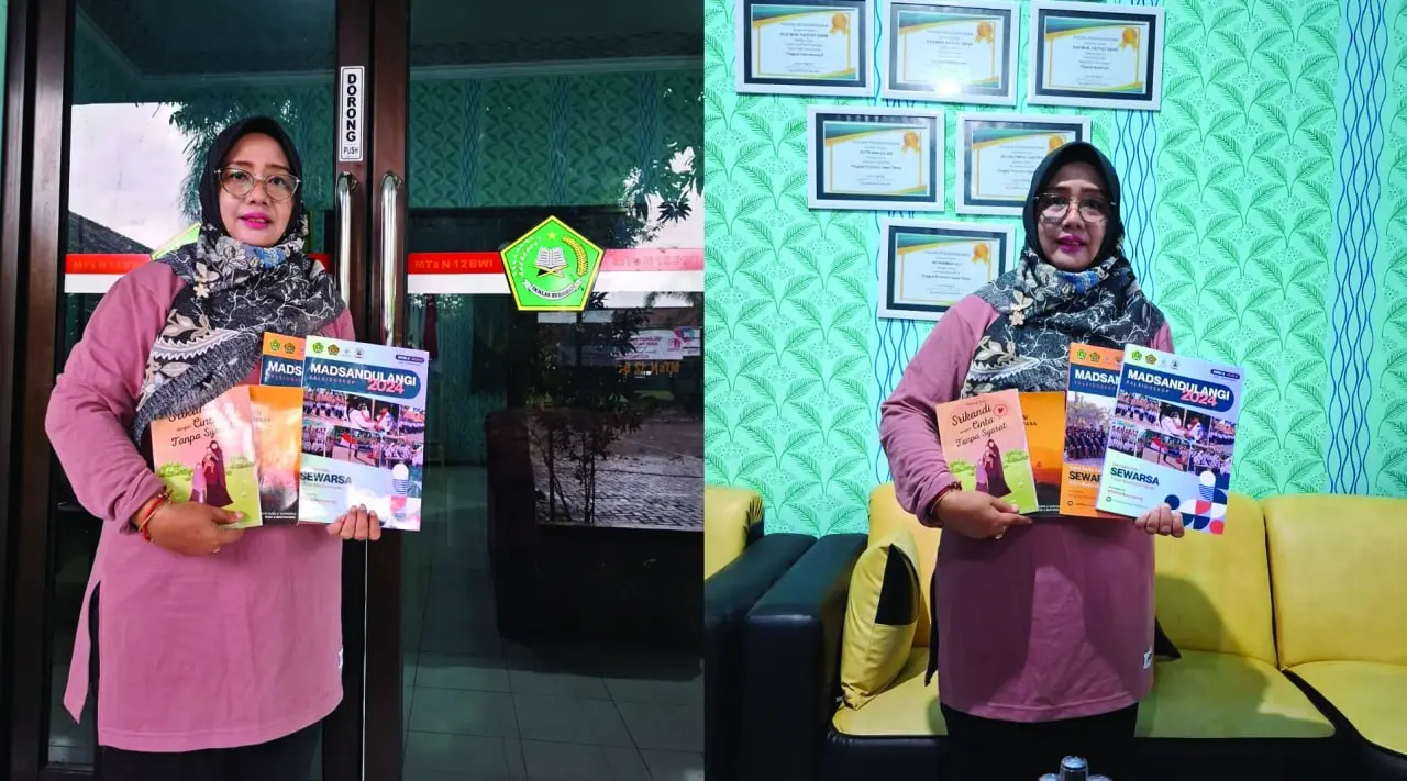 MTsN 12 Banyuwangi Luncurkan 2 Kaleidoskop Berjudul Sewarsa Titian Madsandulangi