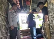 Bawakan Bantuan Sembako, Kapolres AKBP Widi Setiawan Rencana Rehab Rumah Herman yang Hidup Sebatang kara
