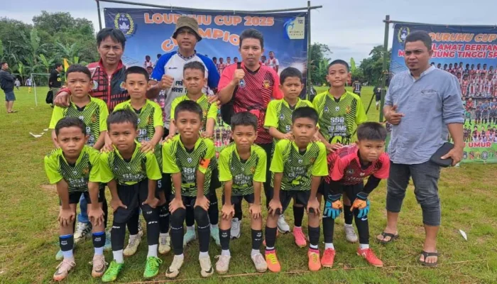 U 11 SSB Porbal Jeneponto Raih Juara Piala Louruhu Cup 2025 di Maros, Alle Sang Kiper jadi Penentu Kemenangan
