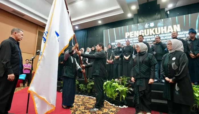 Pengukuhan BKP KMB Sulsel, Jufri Rahman Harap Berkontribusi Nyata untuk Pembangunan Daerah