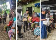 Jumat Berkah di Panakkukang: Polisi Salurkan Bantuan Sembako untuk Warga Kurang Mampu