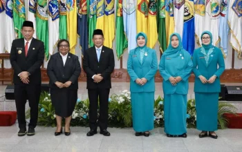 Andi Indriaty Syaiful Resmi Dilantik sebagai Pj Ketua TP PKK dan Ketua Pembina Posyandu Sulsel