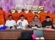 11 Pelaku Sindikat Penipuan Online Ditangkap di Sidrap, Kerugian Capai Rp200 Juta