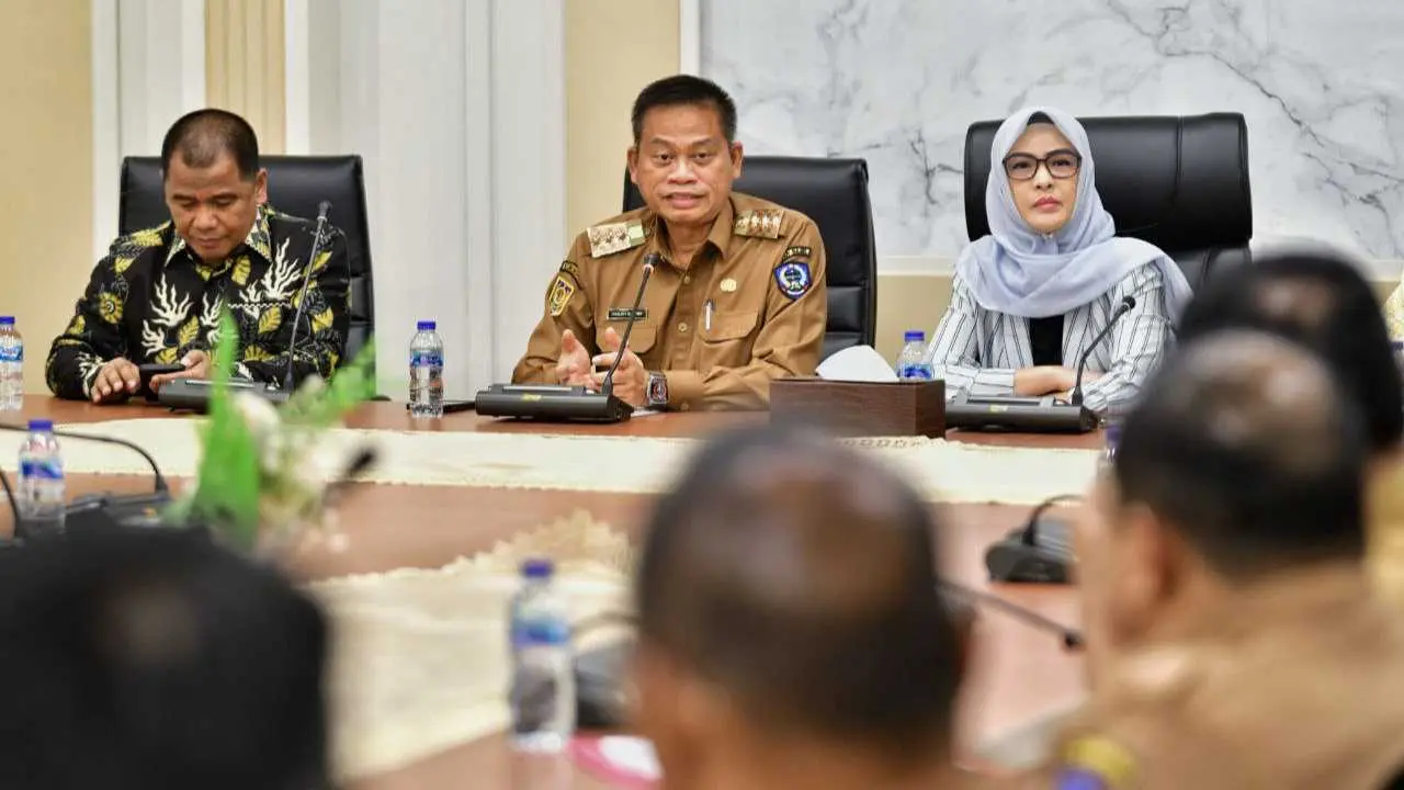 Silaturahmi, Pj Gubernur Prof Fadjry Djufry - DPRD Sulsel Bahas Program Pemeriksaan Kesehatan Gratis