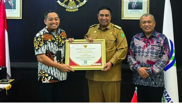 Pemkab Maros Raih Penghargaan Kinerja Terbaik dari Kementerian Investasi
