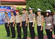 48 Anggota Polres Maros Naik Pangkat di Awal Tahun 2025