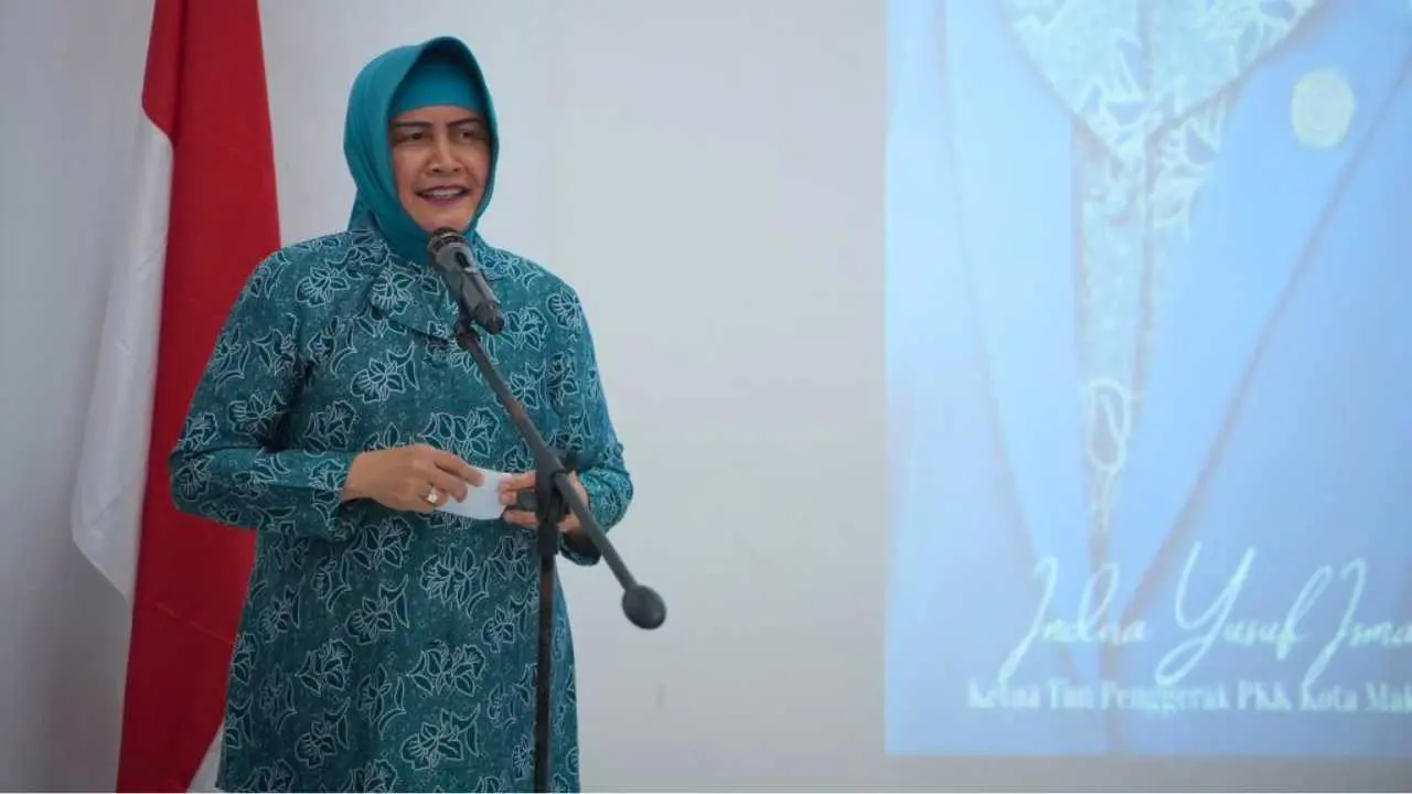 Ketua TP PKK Kota Makassar, Indira Yusuf Ismail