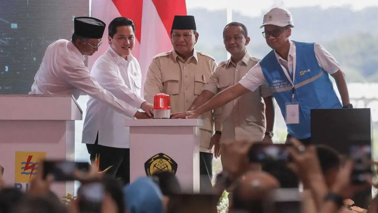 Prabowo Resmikan 37 Proyek Ketenagalistrikan untuk Pacu Pertumbuhan Ekonomi 8%