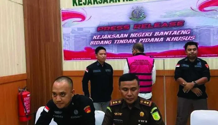 Mantan Kepala Dinas Pertanian Bantaeng Ditahan Terkait Kasus Korupsi Proyek Irigasi