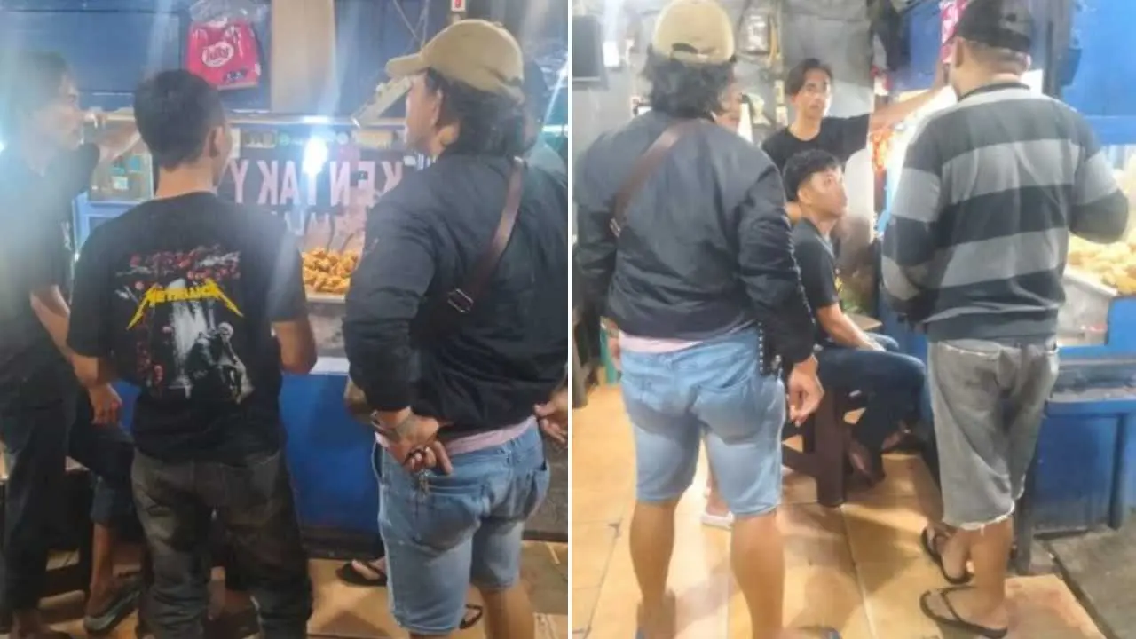 Polisi Buru Preman Pemalak Warung Ayam Crispy Viral di Makassar