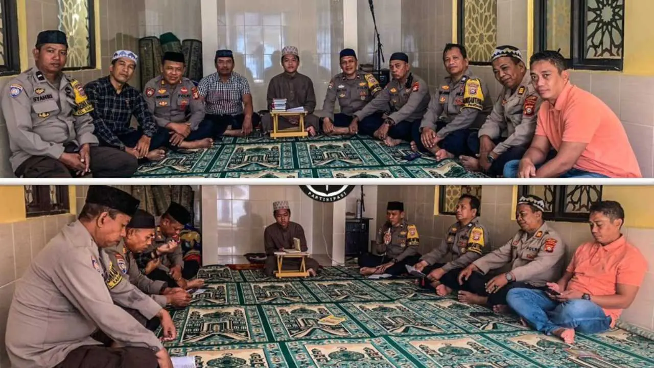 Perkuat Spiritual Personel, Polsek Panakkukang Rutin Gelar Yasinan dan Kultum
