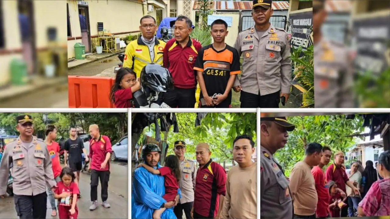 Anak 4 Tahun Tersesat di Makassar Akhirnya Kembali ke Pelukan Orang Tuanya Berkat Bantuan Polisi