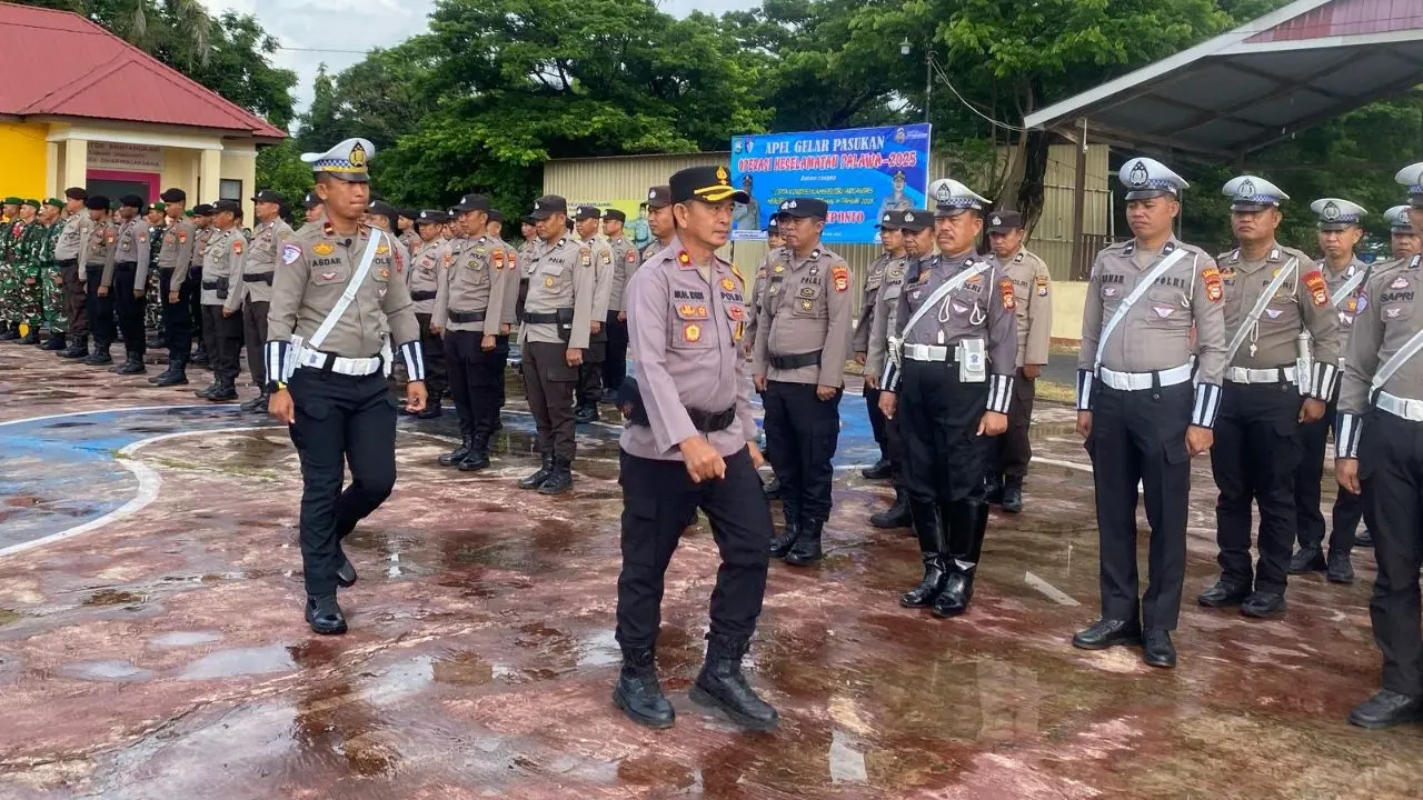 Persiapkan Kelengkapan Surat-surat Kendaran, Polres Jeneponto Gelar Operasi Keselamatan Pallawa 2025