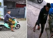 Maling Gas 3 Kg Beraksi di Makassar, Terekam CCTV dan Viral