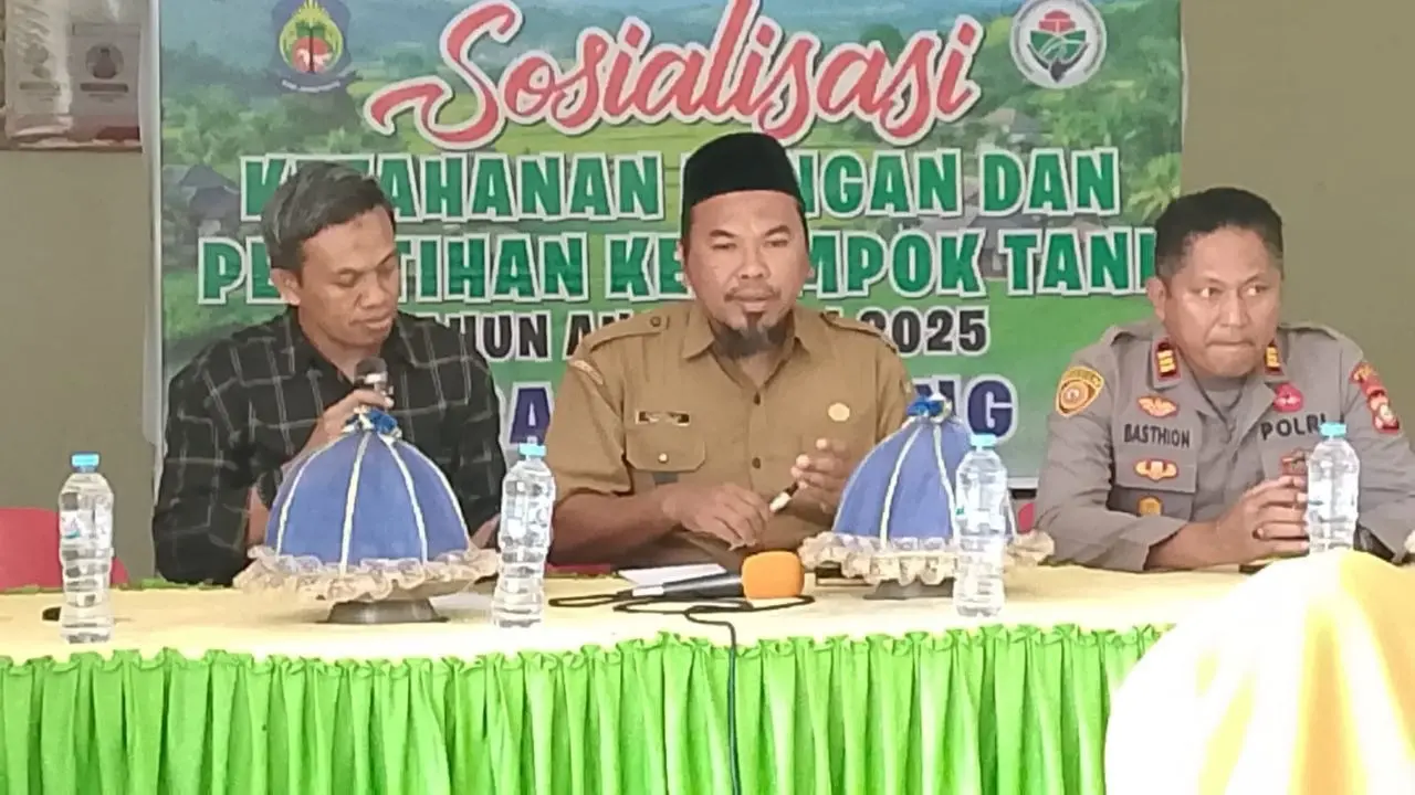 Dukung Ketahanan Pangan Nasional, Pemdes Sapanang Jeneponto Sosialisasi Ketahanan Pangan dan Pelatihan Kelompok Tani