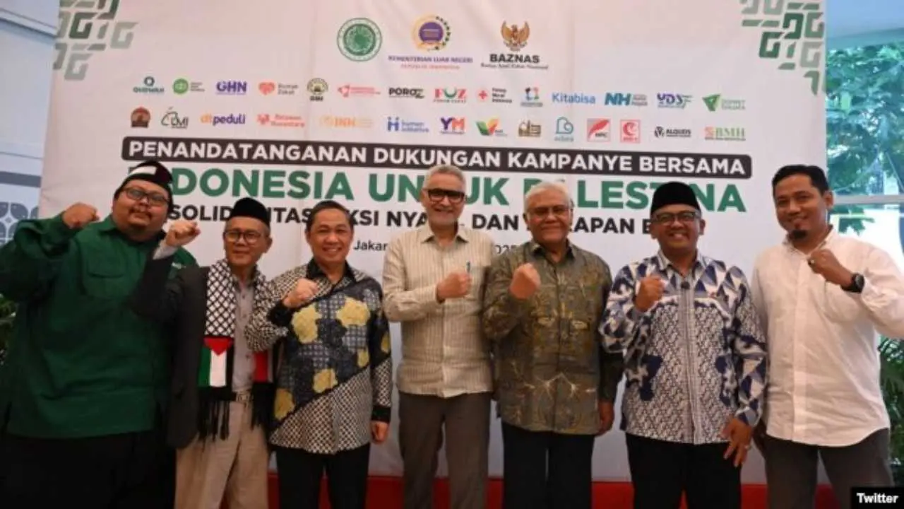 Indonesia Targetkan Rp3,2 Triliun untuk Bantu Palestina, Galang Dana Bersama MUI dan Baznas