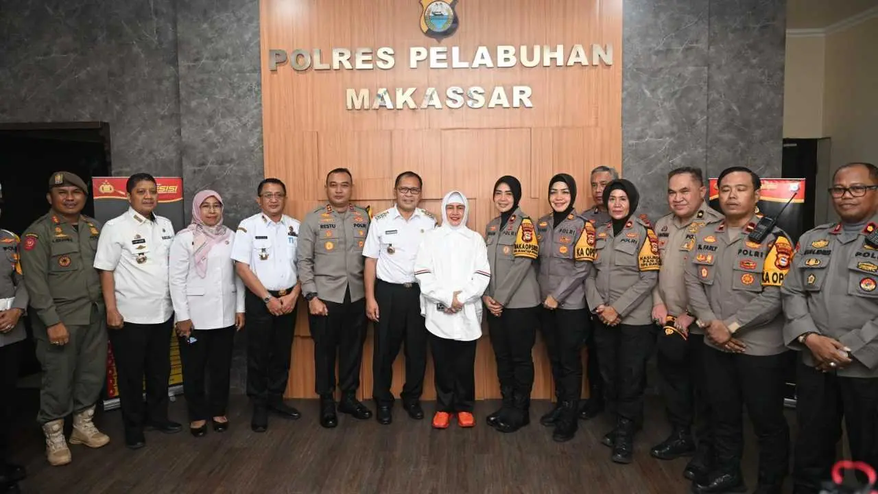 Hari Terakhir Menjabat, Indira Yusuf Ismail Dampingi Danny Pomanto Pamitan ke Forkopimda Makassar