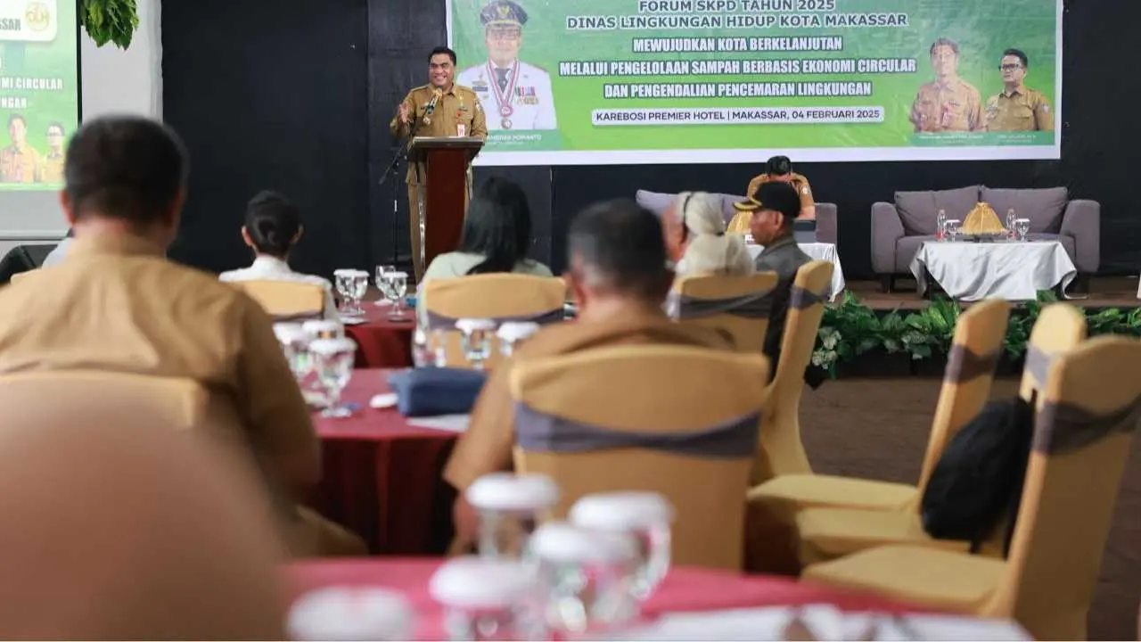 DLH Makassar Gelar Forum SKPD 2025, Fokus Pengelolaan Sampah Berbasis Ekonomi Sirkular
