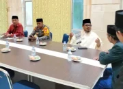 Kapolsek Bontoala Jalin Silaturahmi dengan Pengurus Masjid Raya Makassar Jelang Ramadan