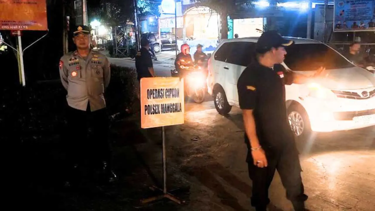 Knalpot Brong "Diobok-obok", Polsek Manggala Gencar Cipta Kondisi Malam Minggu!