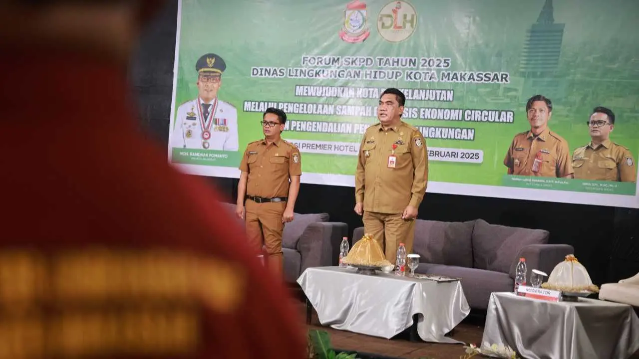DLH Makassar Gelar Forum SKPD 2025, Fokus Pengelolaan Sampah Berbasis Ekonomi Sirkular