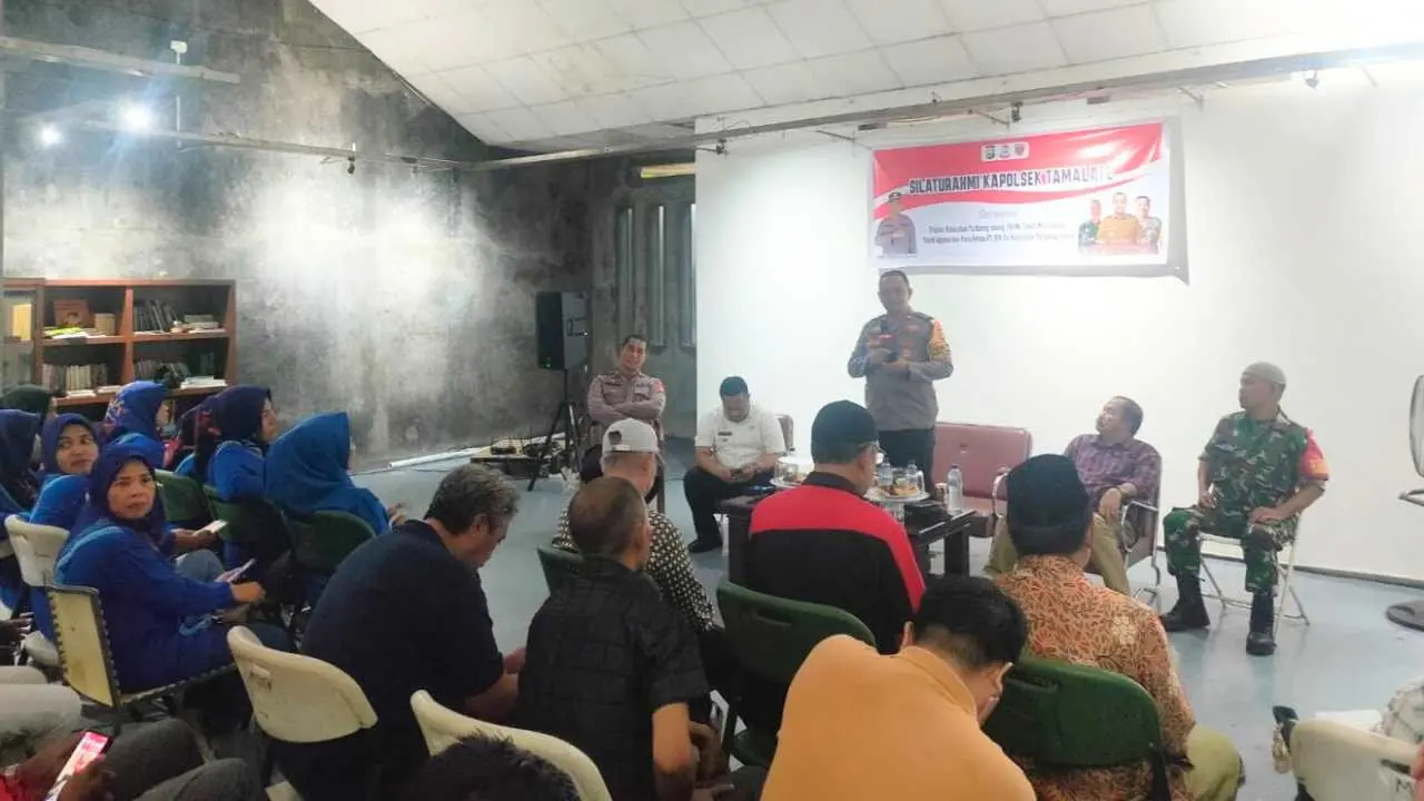 Kapolsek Tamalate Ajak Tripika Pa'baeng-baeng Aktif Jaga Kamtibmas Lingkungan