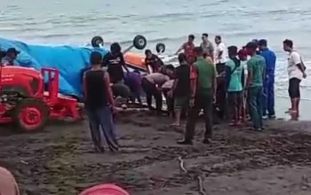 Pesawat Latih API Banyuwangi Alami Insiden di Pantai Gumuk Kantong