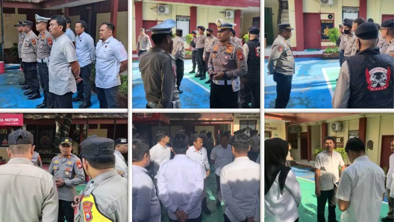 Kapolsek Panakkukang Pimpin Apel, Kanit Beri Arahan Tingkatkan Kinerja Personel
