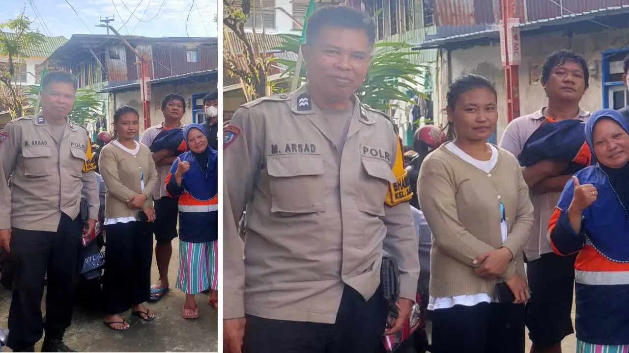 Bhabinkamtibmas Ujung Pandang Intens Sambangi Warga, Jaga Kamtibmas Kota