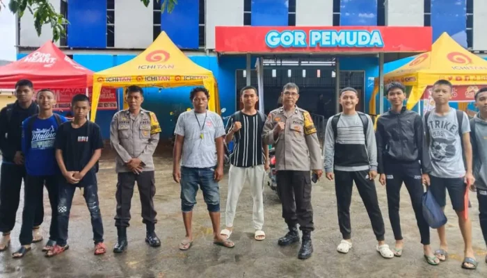 Turnamen Futsal UNN 2025 Aman Terkendali, Bhabinkamtibmas Panakkukang Turut Andil
