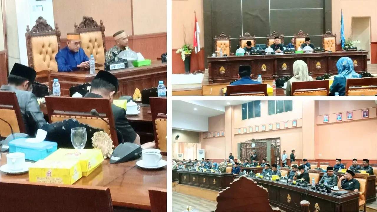 Rapat Paripurna DPRD Jeneponto tentang Penetapan Paslon Bupati & Wakil Bupati Terpilih